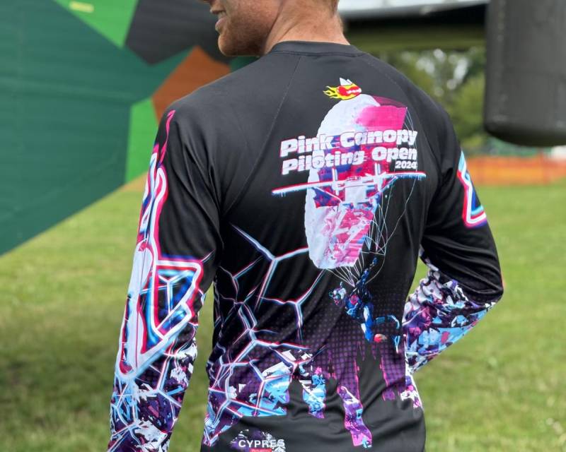 Sportovní jersey PINK SKYVAN - violet